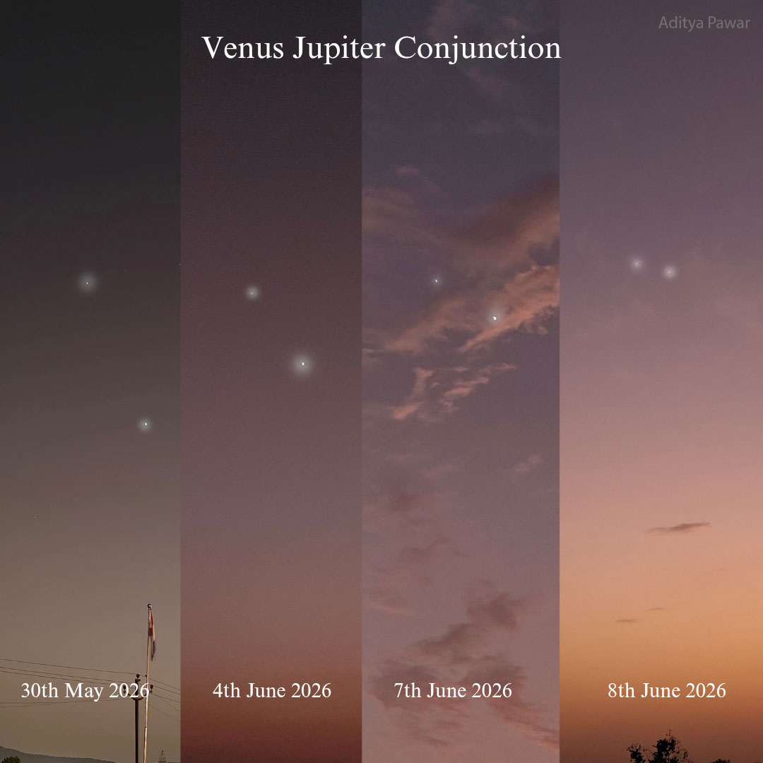 Jupiter and Venus conjunction