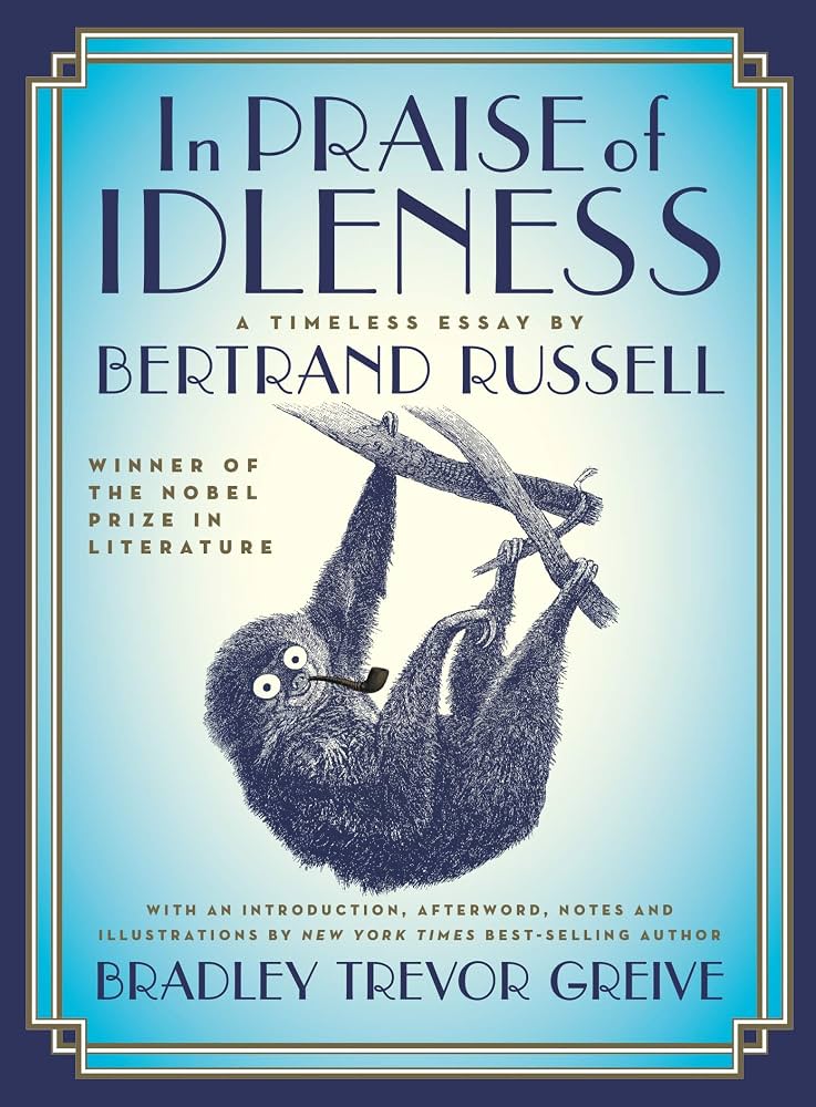 Cover of In praise of idleness